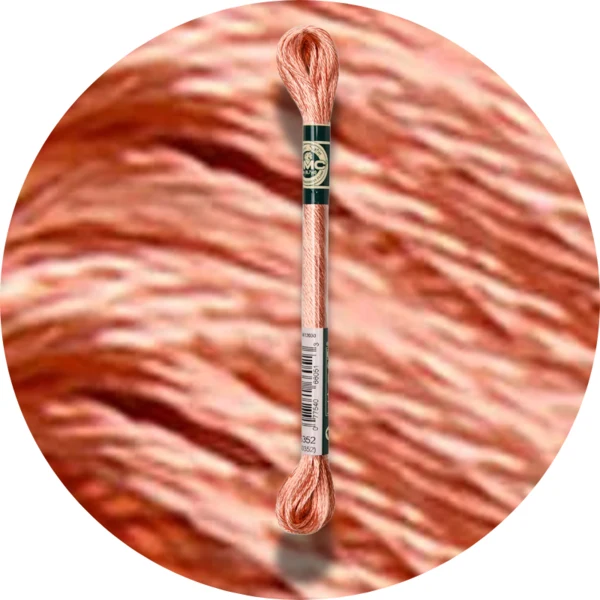 DMC Mouliné Satin Broderigarn